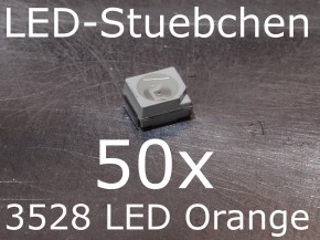 50x 3528 LED Orange